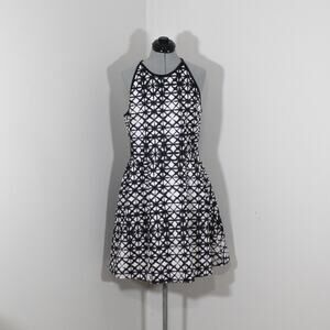 Target Massimo Black & White Fit & Flare Dress Size XL
